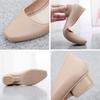 Einzelschuh Damen Koreanische Version Mode Weiche Sohle Bequeme Oberbekleidung Damen Sandalen Rutschfeste Blockabsatz Arbeitsschuhe Vier Jahreszeiten Gummischuhe
