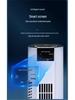 Silent Leafless Tower Fan: Vertical Electric Fan for Home, Dorm, or Desk Use