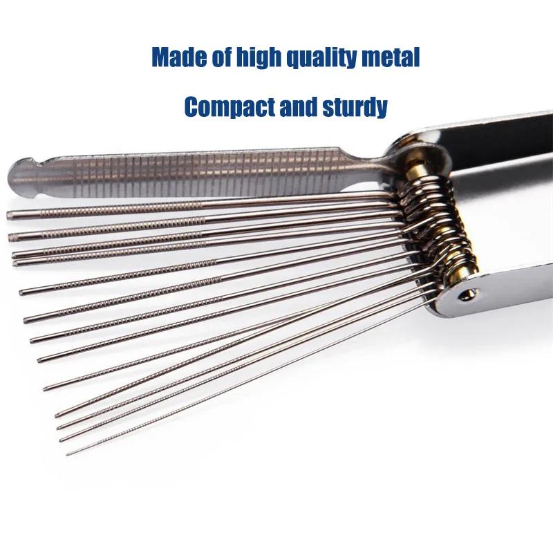 Guitar Nut Slotting File Saw Rods Slot Filing Set Portable DIY Guitar Repair Tools Steel Luthier Replacement Guitar Accessories