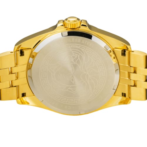 Versace Anteo Casual Watch VE9H01024 Men's Yellow Gold