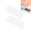2pcs Diatomite Coaster Water Absorbent Fast Drying  D Diatomaceous Earth Soap Dish with Foot Pads for Bathroom Kitchen