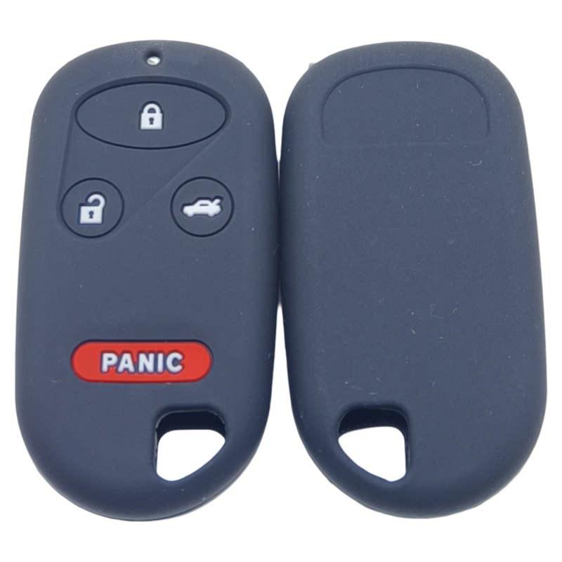 

Silicone Key Case for Honda Accord, Civic, CR-V, Odyssey, Stream, Fit, Element чорний
