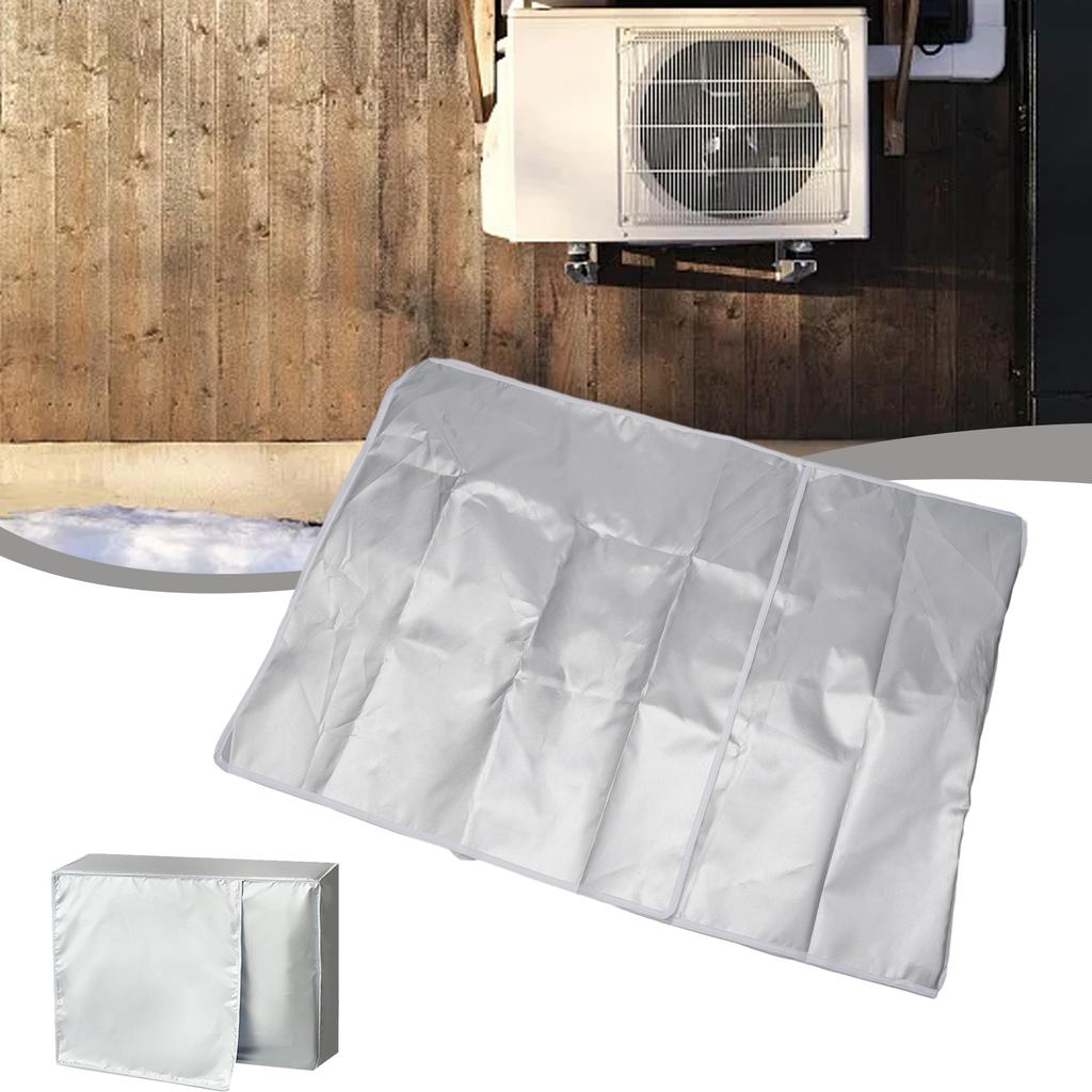 Oxford Cloth Air Conditioner Cover Waterproof Sunscreen Dustproof Protector for Outdoor Units Polyester Fabric