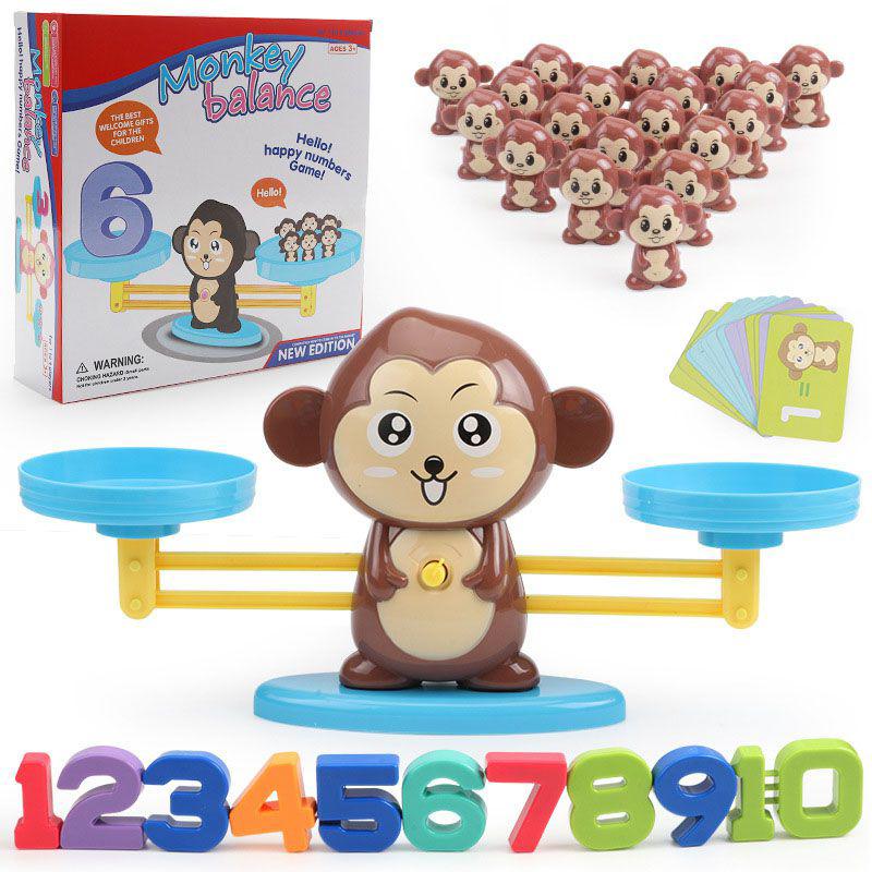 Math Educational Counting Balance Toy For Kids Toddler Preschool Game Number