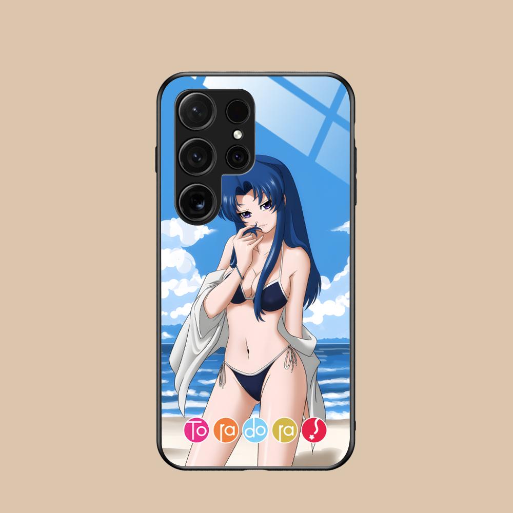 

Toradora Kawashima Mobile Phone Case for Samsung Galaxy A56 55 54 53 52 51 36 35 34 23 16 15 5G Glass Colorful Cover Cellphones Galaxy A52s 5G