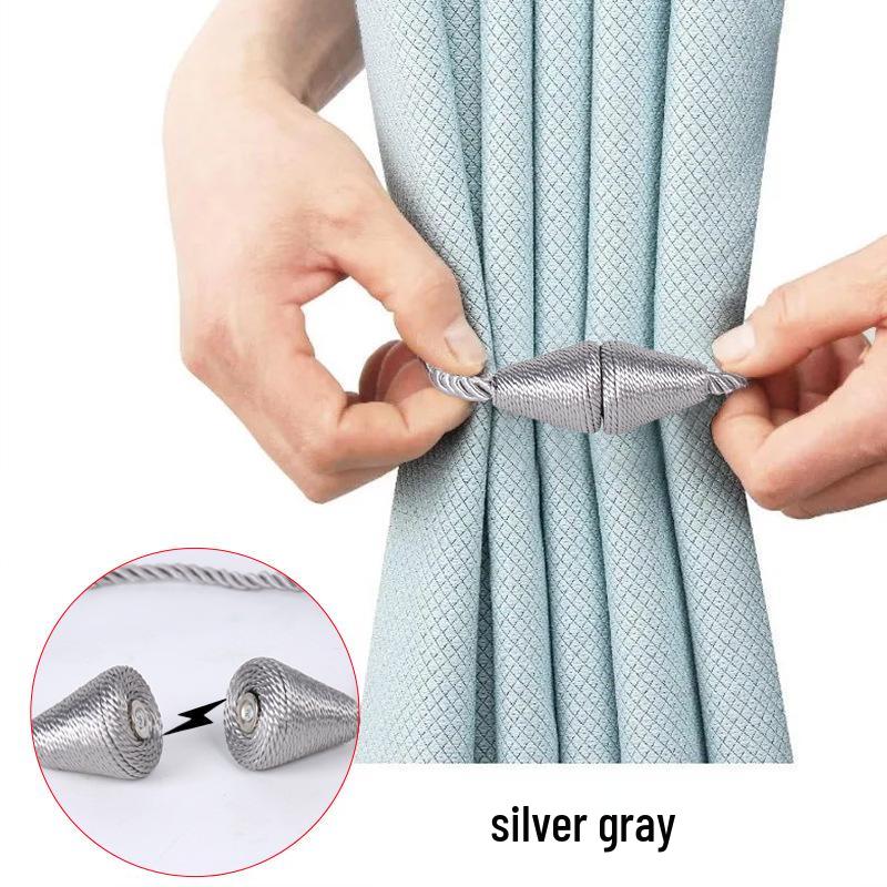 Magnetic Conical Curtain Tieback - No Drill Needed
