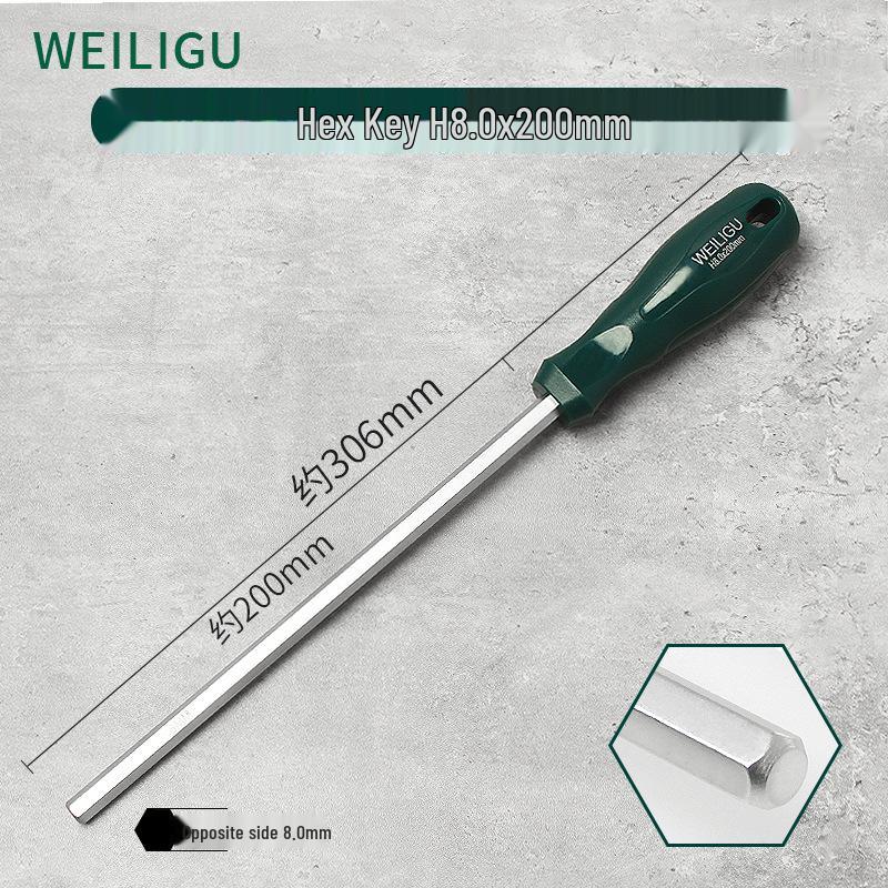 Hexagonal Screwdriver and Wrench Set with Extended Handle (H2.5/4mm)