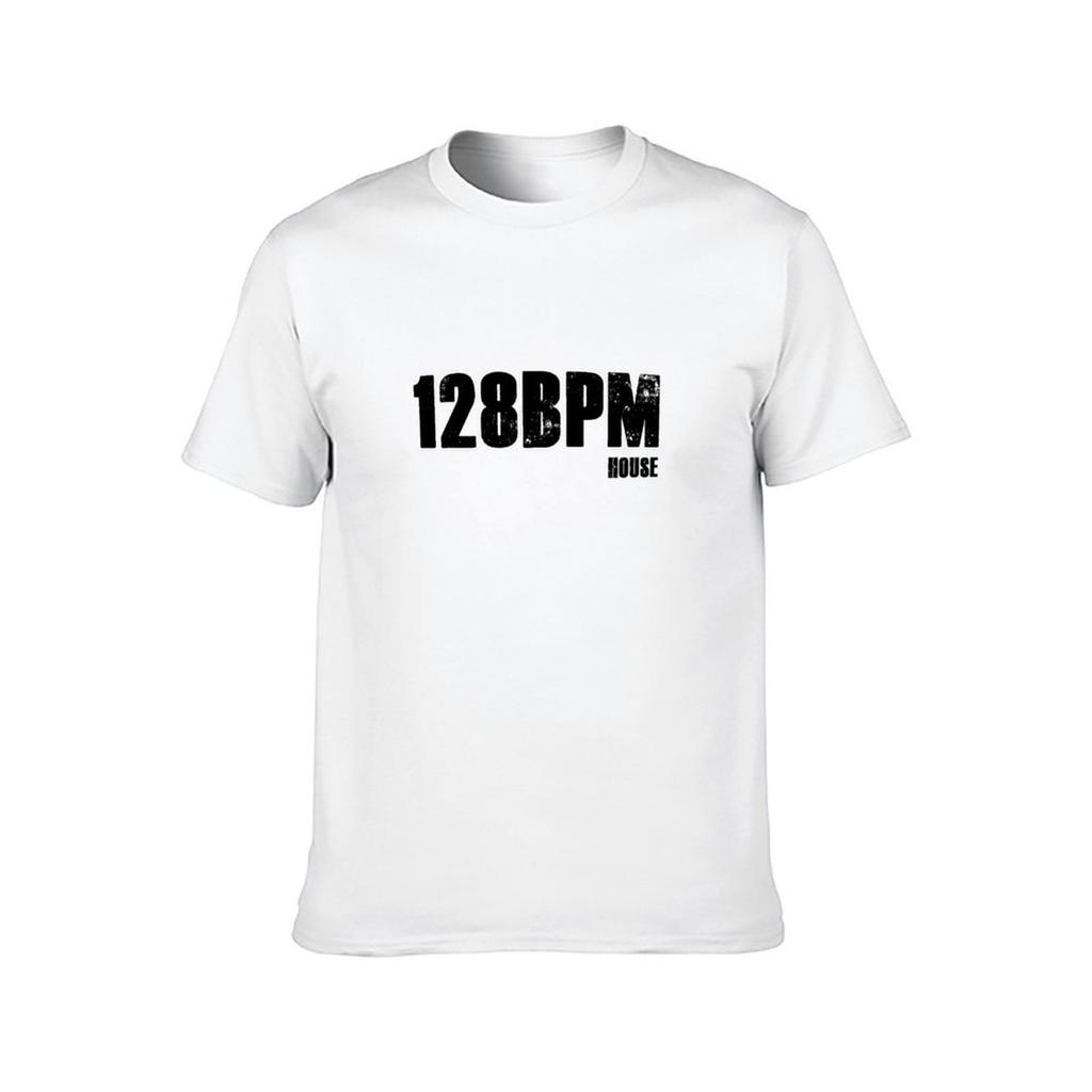 128 BPM House T-Shirt t shirts for man cotton funny t shirt man casual T-Shirt