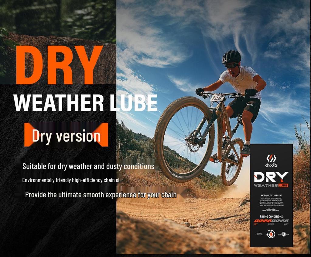 Starting Line Bicycle Chain Oil - Wax-Based Dry Lubricant for Mountain & Road Bikes