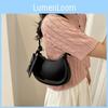 Trendy New Moon Bag 2023 Summer Casual Commuter Shoulder Bag Street Style Pu Material