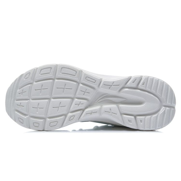 Li Ning Flow Cloud Non-Slip Wear-Resistant Low-Top Running Shoes Women Sneakers Light-Blue AGLR036-4