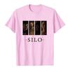 Camiseta de la Serie de Televisión de Ciencia Ficción SILO Algodón Verano Manga Corta Camisetas Unisex Streetwear Cuello Redondo Moda Casual Camisetas para Hombre Tops