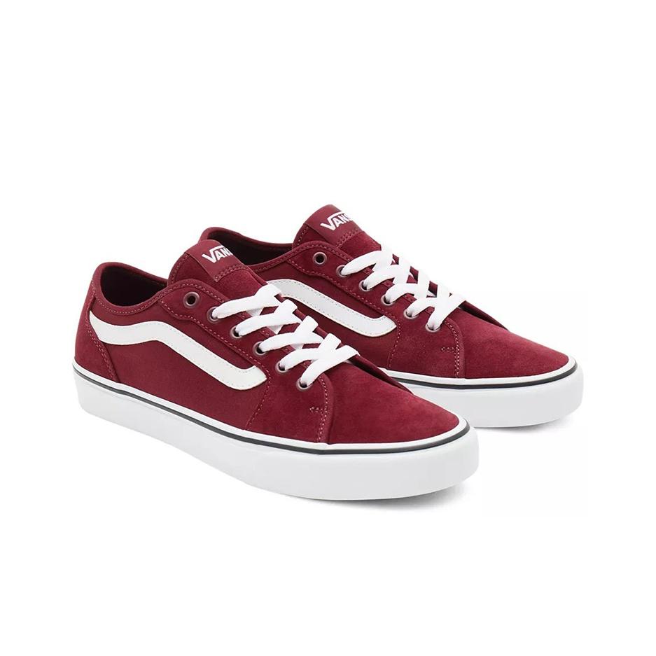 Vans Filmore Lässige Mode Leichte Low-Top Skate Schuhe Unisex Sneaker Rot VN0A3WKZ5LN