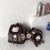Hello Kitty Kids Backpack For Girls With Embroidered Geometry And Padded Straps
