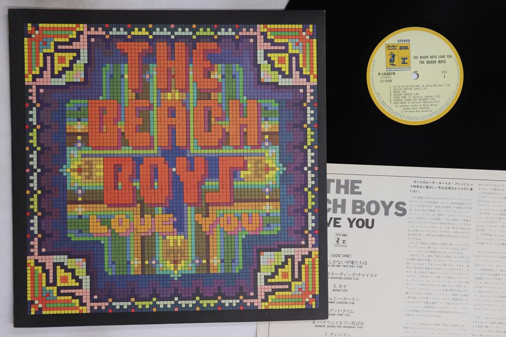LP Record BEACH BOYS - Love You P10307R REPRISE 1977 Japan Rock Used