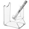 Transparent Display Stand Multifunctional Transparent LightsaberDisplay Simple Acrylic Stand Acrylic Holder With Non-Slip Mat