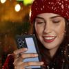 Rote Paprika Samsung S22 Ultra Wasserdichte Stoßfeste Transparente Handyhülle