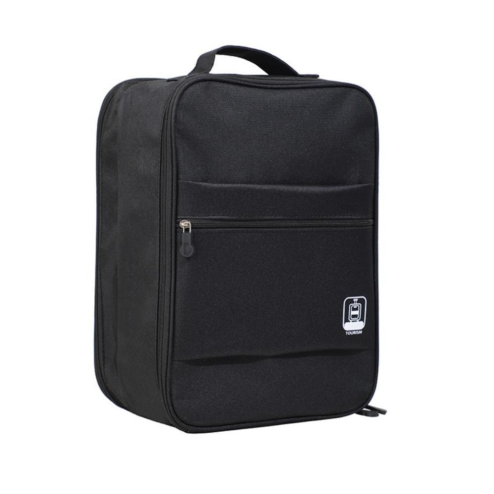 

Hanging Travel Shoe Bag Oxford Cloth Shoe Organizer Portable Shoe Storage Bags чорний