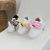 Baby Girl's Korean-style Toddler Walking Shoes, Infant Children's Casual Sneakers, Cute Girls' Shoes, Leather Shoes, Breathable Sports Shoes