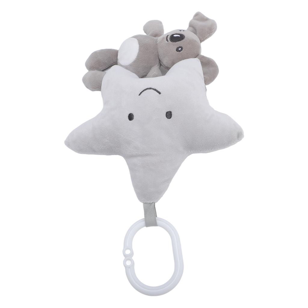 Baby Stroller Hanging Rattle Toy Music Box Cartoon Animal Soft Plush Car Seat Toy for Baby Infant Ne