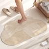 Small Fresh Flowers Diatom Mud Mat Home Bathroom Cute Flower Non-slip Mat Bathroom Absorbent Quick Drying Mat