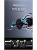 Magnetic Wireless Charger Car Holder with Lights - 15W Fast Charge Air Vent Mount for Phones