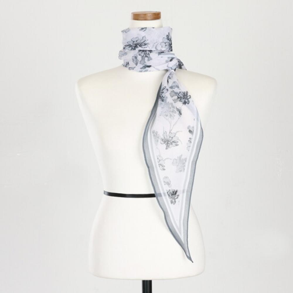 Shop Women S Flower Pattern Autumn Daily Diamond faShion Scarf Drn wSc 0769 Gr