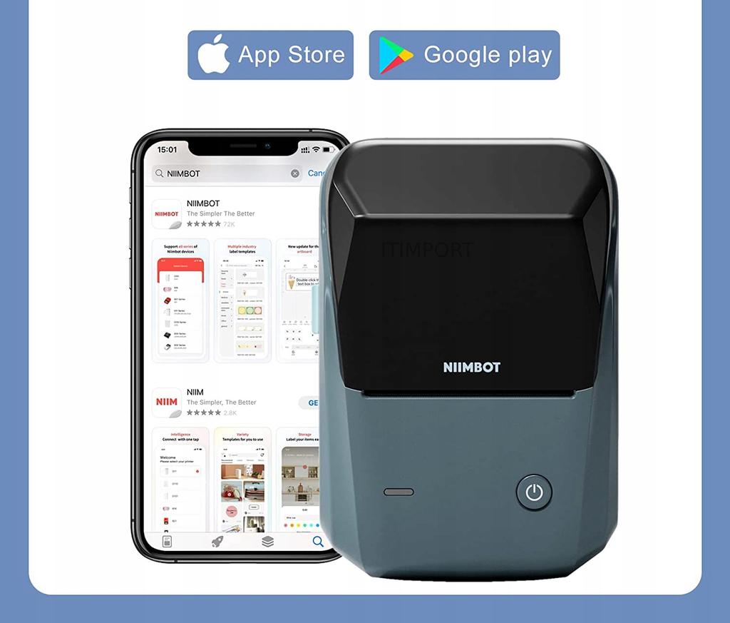 Niimbot B1 Bluetooth Thermal Sticker Printer