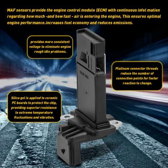 New MAF Mass Flow Air Sensor For Chevrolet GMC Cadillac Buick GM 20787043 US