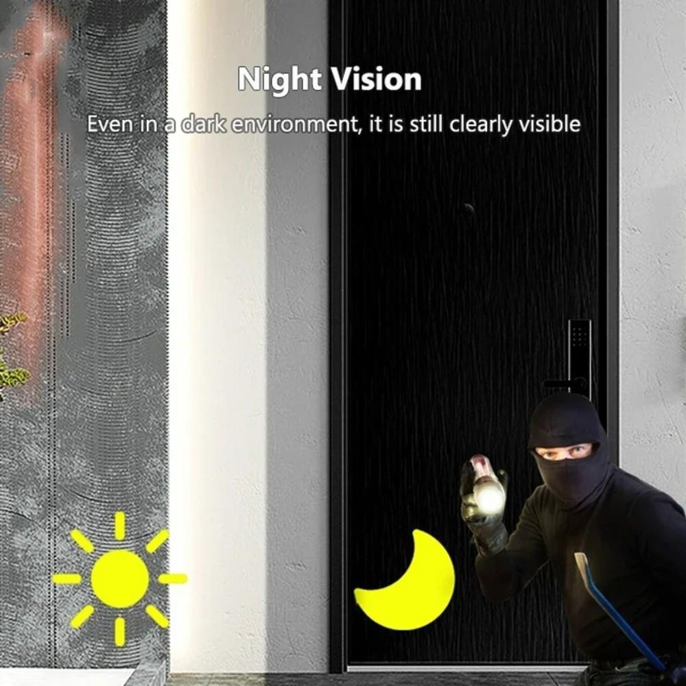 Night Vision Visual Intercom Doorbell Electronic Cat Eye Smart Home Door Bell  Indoor