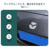 Hcilloend Set of Stainless Steel Emblem Emblem and Badge Covers for New Mazda Roadster ND Series Easy Decorative Exterior Custom Accessories 4-Piece