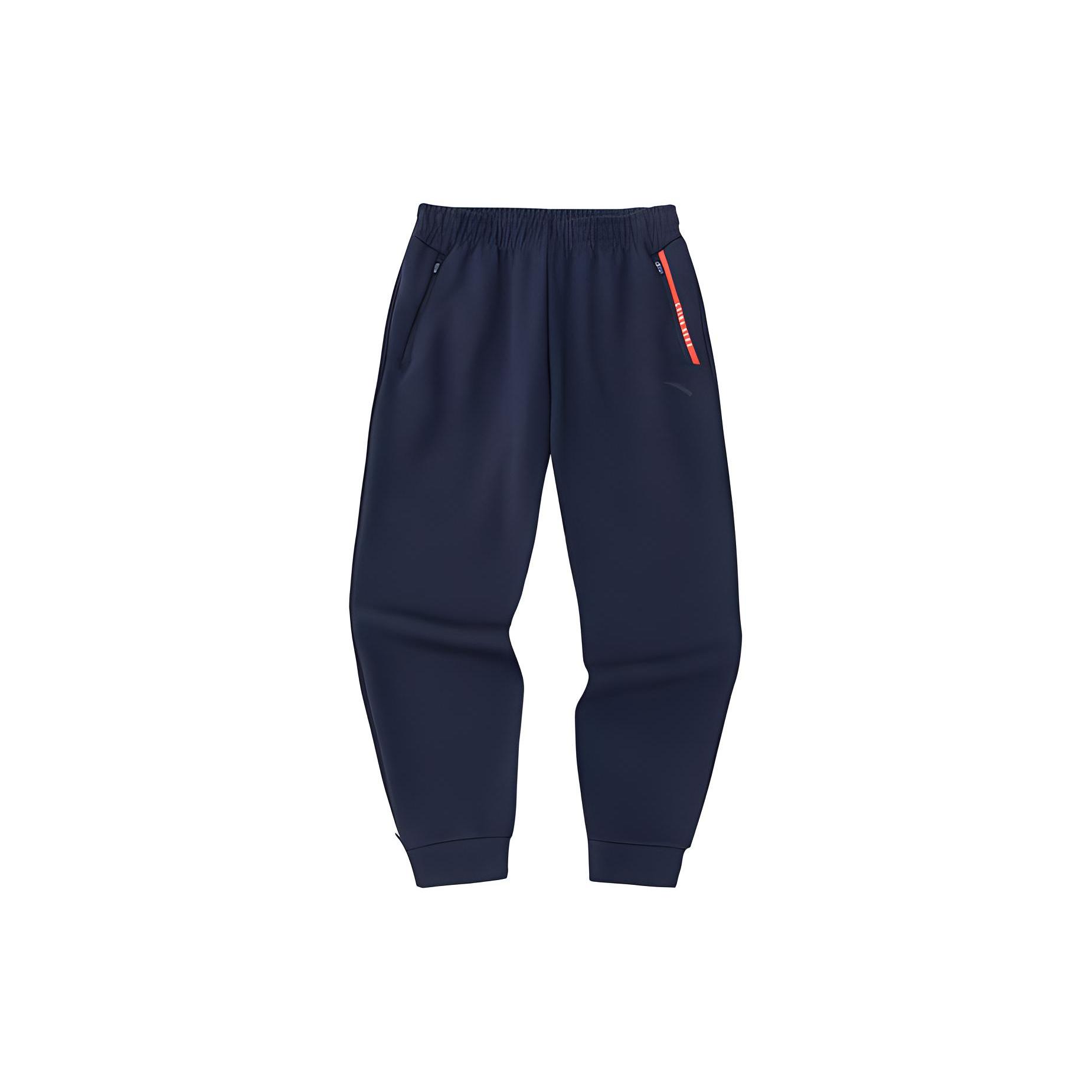 Anta Variety Training Collection Knitted Sweatpants Men s Midnight Blue 152347318-1 L