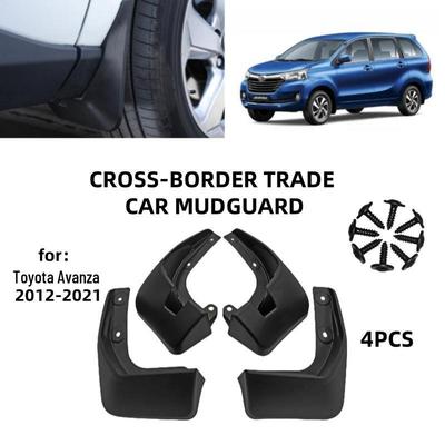 Toyota Avanza 2012-2021 Banden Spatlappen - Grensoverschrijdende Modificatie Spatborden