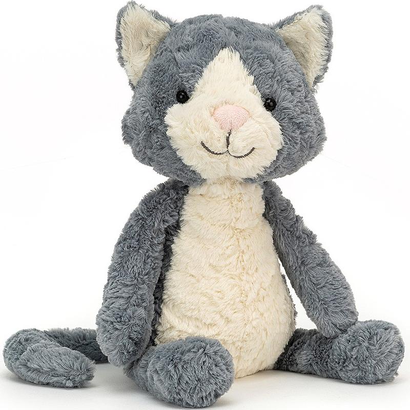 Jellycat Cat Series Animal Tofet Cat Cute Doll Plush Doll 31cm Height