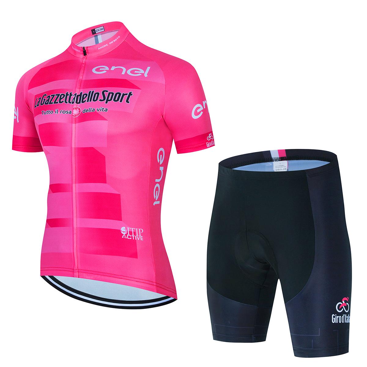 

2026Tour De Italy D ITALIA Summer Quick Dry/Breathable Cycling Jersey Set Men Cycling Clothing MTB Bicycle Uniform Bike Clothes Asian size-S