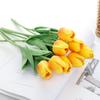 Artificial Flowers  PU Tulips Bouquet Faux Plants for Wedding Room Home Hotel Party Event Decor