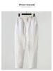 Men's Casual Loose-Fit Nine-Point Cotton and Linen Pants - Chinese Style Summer Wear