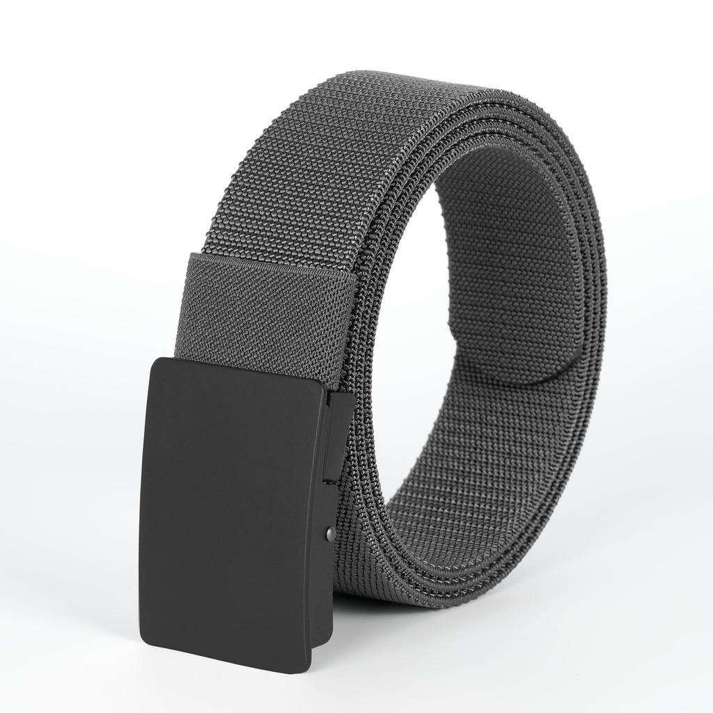 Tactical Quick Release Elastic Nylon Waist Belt for Men