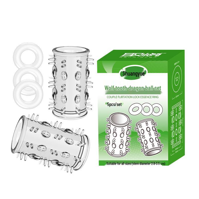 Dragon Fantasy Adult Erotic Set: Dragon Scale, Dragon Root, Crystal Wolf Tooth Sleeve