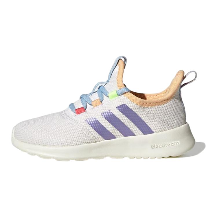 

Новые кроссовки Adidas Cloudfoam Pure 2.0 с амортизацией, устойчивой к скольжению, средней высоты, для бега, белые, фиолетовые, синие, детские GY1931 37