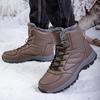 Men Winter Snow Boots Outdoor Male Plush Shoes Thick Sole Sneakers Botines Tenis Keep Warm Fashion Ankle Boots Size 39-48