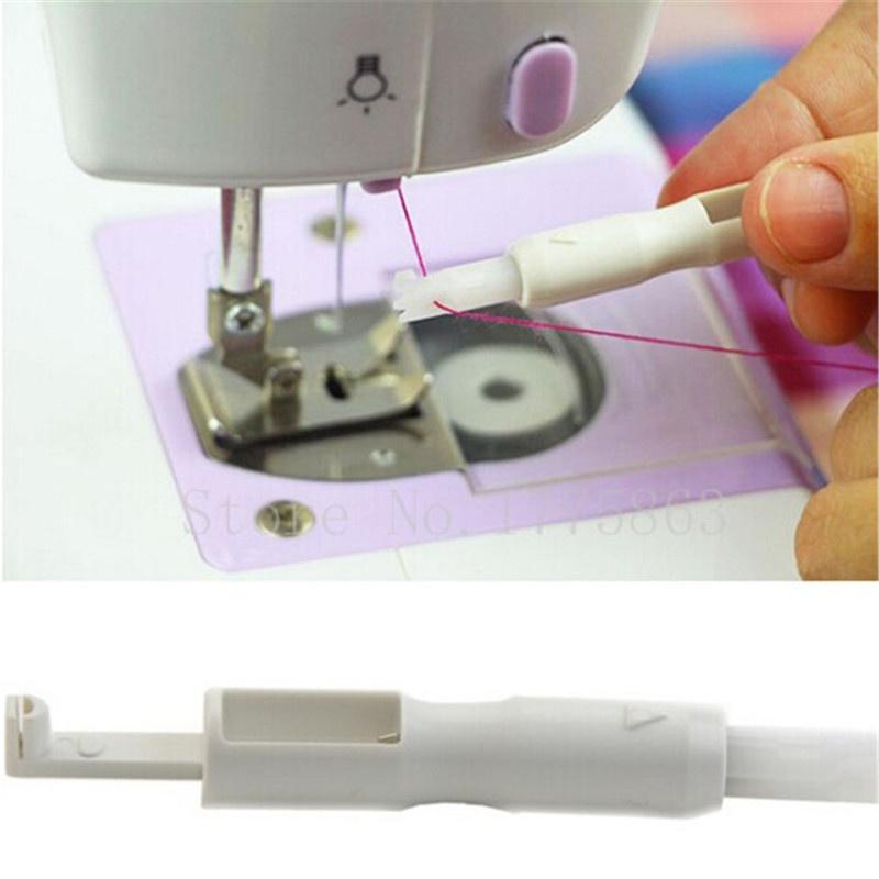 Needle Threader Insertion Tool Applicator For Handle Sewing Machine Sew Thread