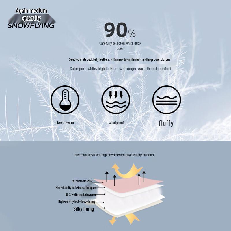 Xuezhongfei Women's Stand Collar Quilted Down Vest