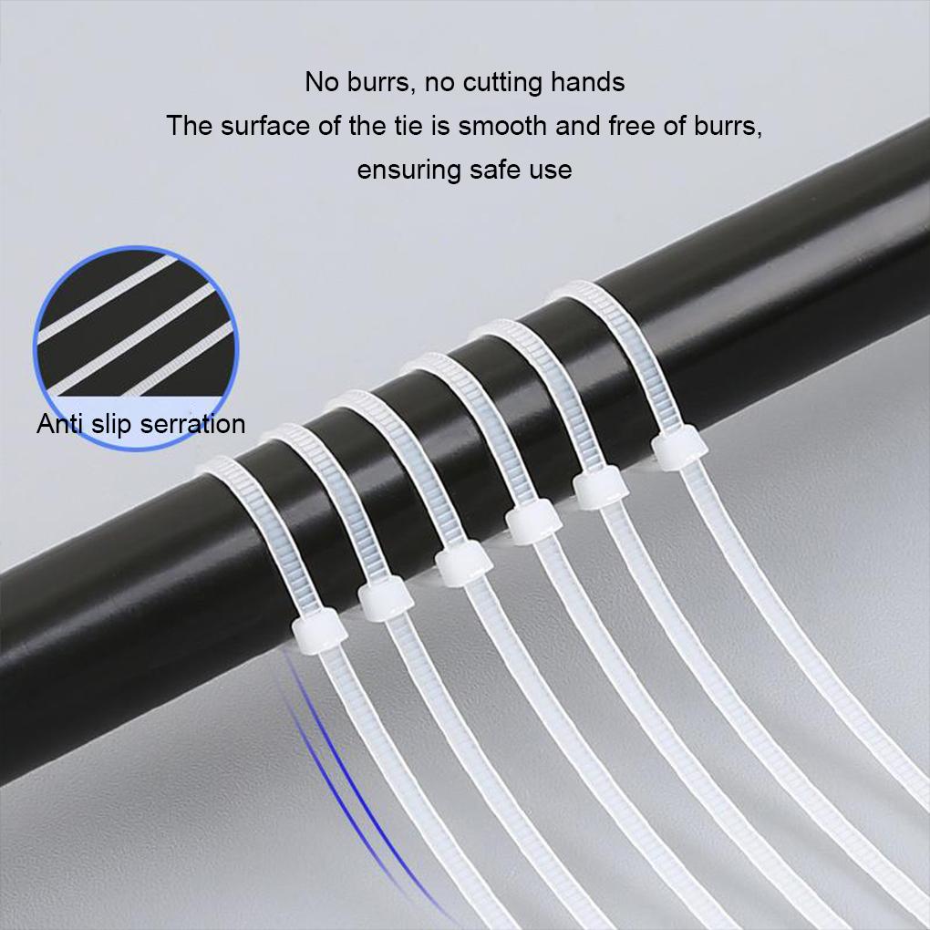 Breite Anwendung Selbstsichernde Kabelbinder Für Vielseitige Nylon-Kabelbinder Alterungsbeständig