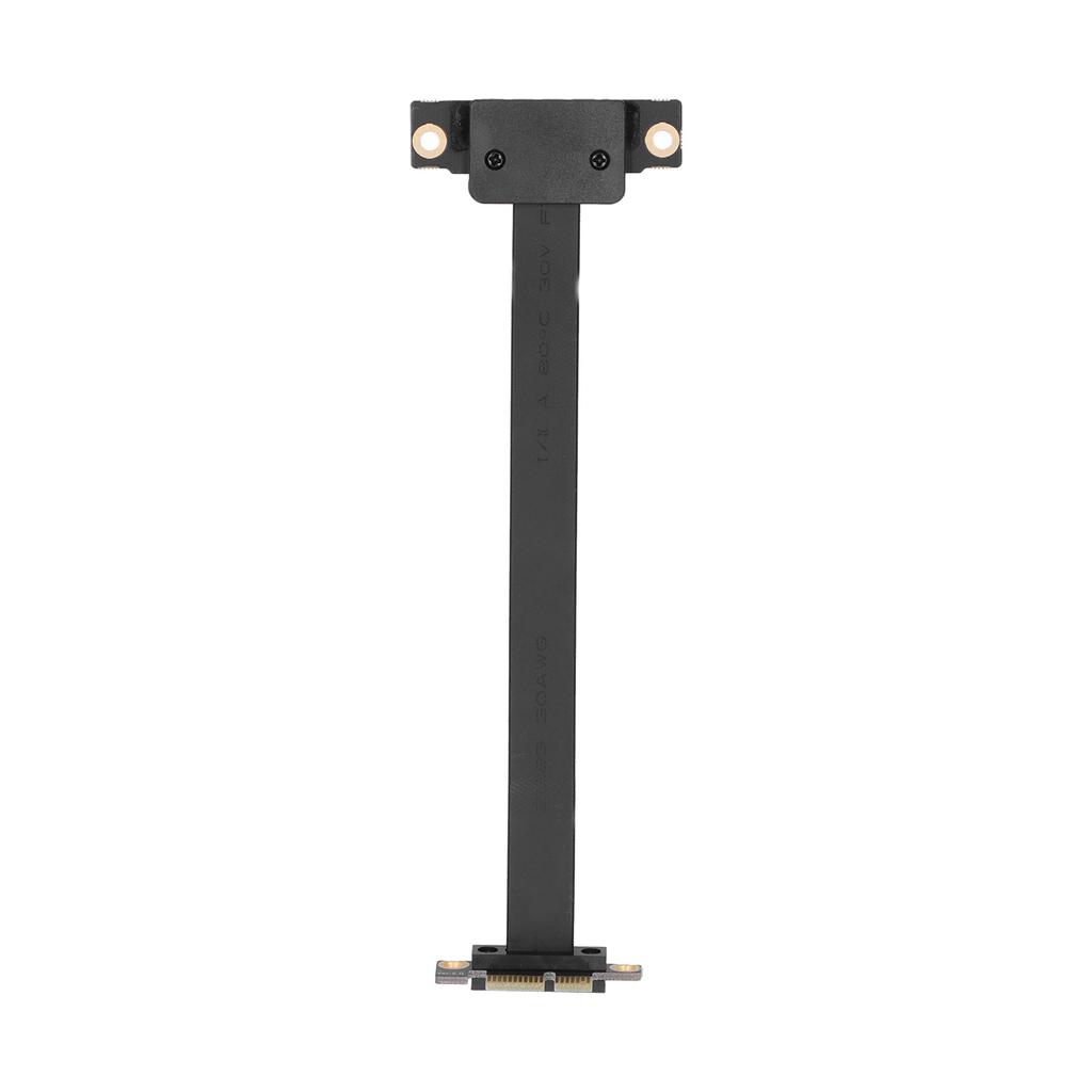 Extension Cable PCIE 1X Dual Vertical 90 Degrees  Network Adapter Line with LED Indication 15cm
