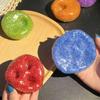 Noise Ball Stress Relief Ball Colorful Squeeze Toy Squishy Shapeable Stress Ball  For Hand Exercise