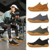 Outdoor Five-finger Leisure Sports Walking Shoes Wide-head Shoes Elastic Fly-woven One-pedal Non-slip and Wear-resistant Rubber Sole
