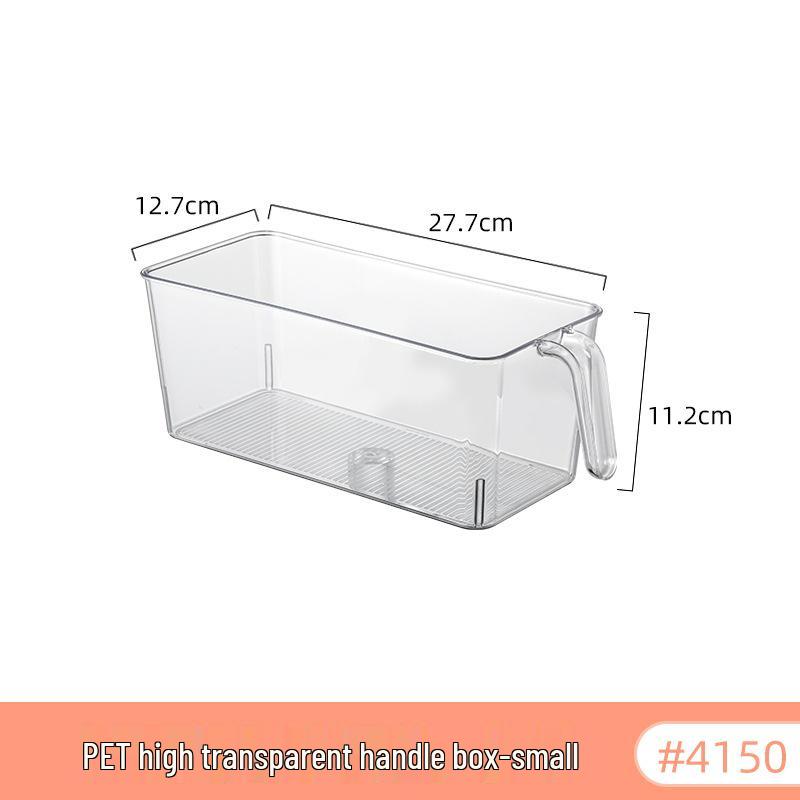 Food Grade Transparent Refrigerator Storage Box for Fresh Vegetables