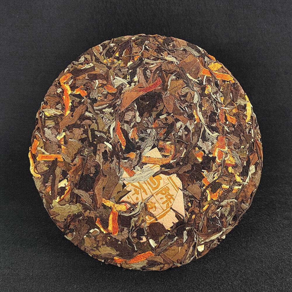 Белый чай Чэнь Пи Юньнань Белый чай Приправа Чай Пу Иу Старое дерево Белый чайный торт — фото 3