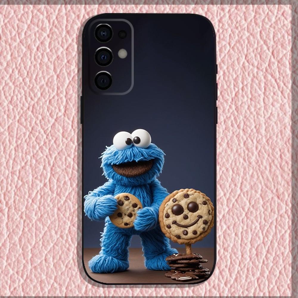 

Funny C-Cookie-M-Monster Phone Case For Samsung S24,S21,S22,S23,S30,Ultra,S20,Plus,Fe,Lite,Note,10,9,5G Black Soft Shell Samsung S10lite2019